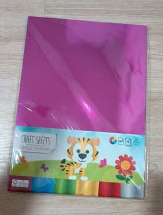 Cartulinas Metalizadas A4 15und varios colores