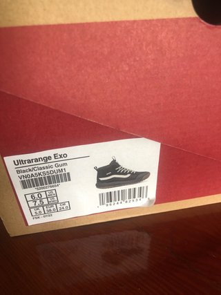 Botas Vans UltraRange EXO Hi MTE-1 Negras Mujer 38