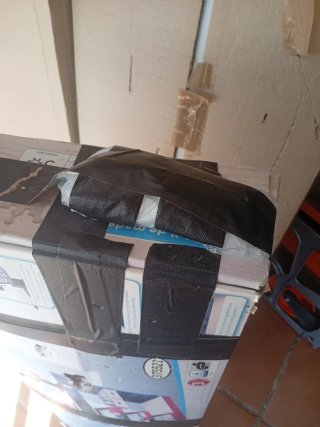 Caja registradora Lidl de madera