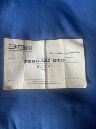 Ferrari GTI Scalextric 4075