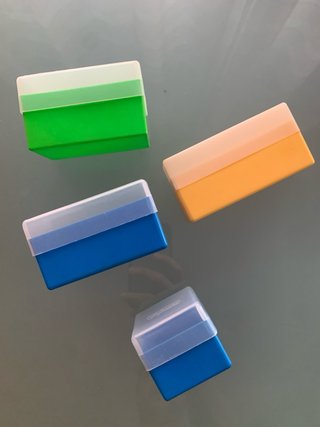 4 Cajas para Diapositivas Agfacolor Perutz y Kodak