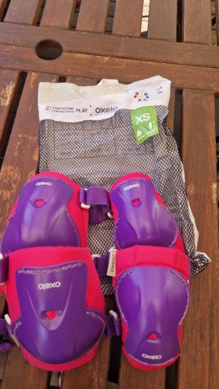 Protecciones Oxelo Patinete Talla XS