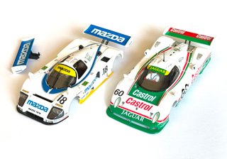 SLOT.IT - CARROCERIAS MAZDA 787B + JAGUAR XJR10