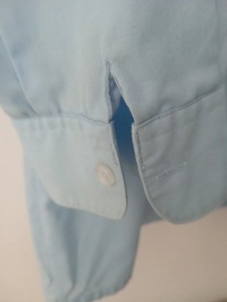 Camisa de vestir azul para caballero Talla 41