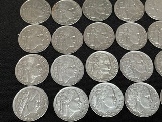Lote 20 monedas II Guerra Mundial de 1939 a 1943