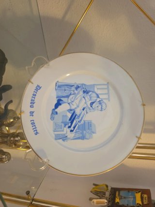 Collezione di 3 piatti decorativi