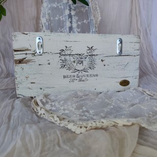 Perchero Shabby Chic Blanco