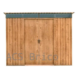 Caseta Metálica Top Shed Pent Roof 173x263x201 cm - Duramax