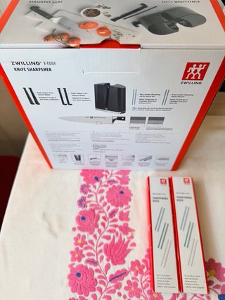 Afilador Zwilling V-Edge + recambios