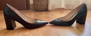 Zapatos de tacón Zara negros Talla 37