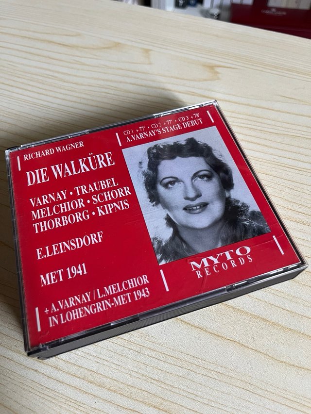 Wagner Die Walküre Leinsdorf 1941 3 CD