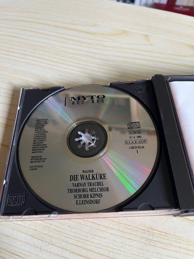 Wagner Die Walküre Leinsdorf 1941 3 CD