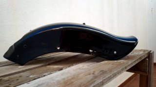 Guardabarros Trasero Harley Softail Negro