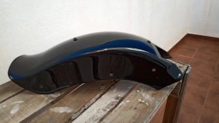 Guardabarros Trasero Harley Softail Negro