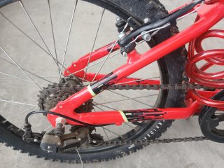 Bicicleta Infantil Rockrider ST 900 Roja