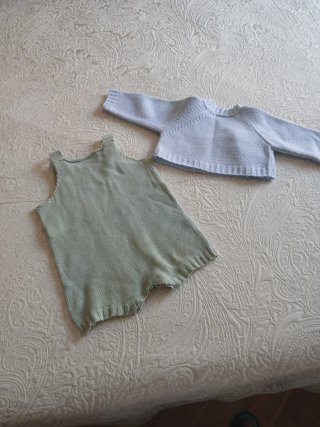Peto y chaquetita bebé 6 meses
