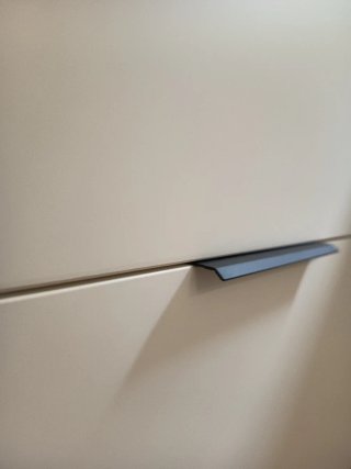 10 uds Tiradores de cajón negros 15cm