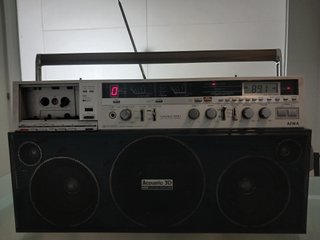 Aiwa CS-880E Boombox Radio Cassette