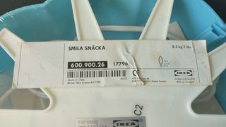 Lámpara Infantil SMILA SNÄCKA Pared Azul