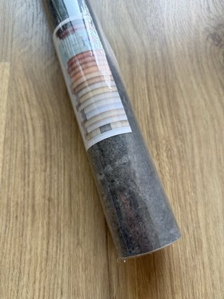 Vinilo adhesivo gris oscuro efecto cemento: 60x600