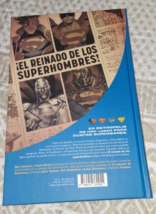Tomo único, tapa dura, El regreso de Superman, DC