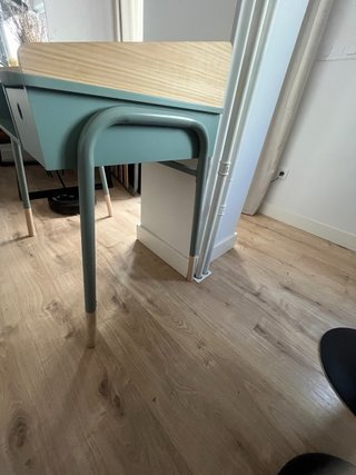 Escritorio infantil verde