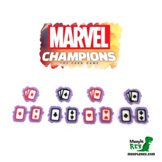 Tokens para Gambito Marvel