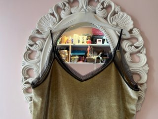 Top lencero Pull&Bear caqui y negro