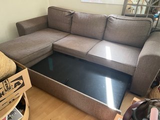 Divano chaise longue Maison du Monde 4 posti