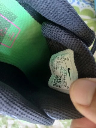 Deportivas Nike Talla 41 Negro/Verde