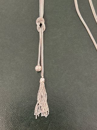 Collar oro blanco