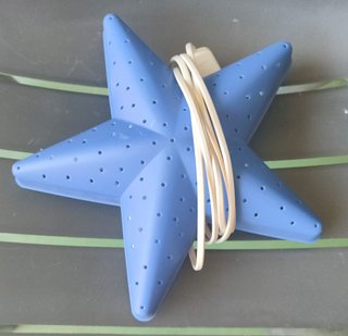 Lámpara Estrella SMILA STJARNA Azul Infantil