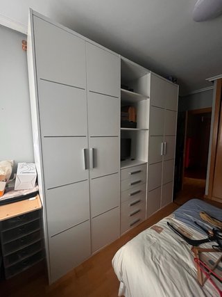 Armario blanco 240x240x55,5