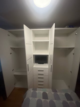 Armario blanco 240x240x55,5