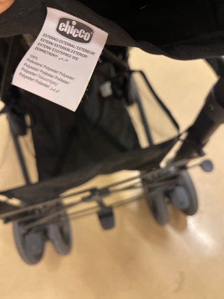 Silla de paseo negro