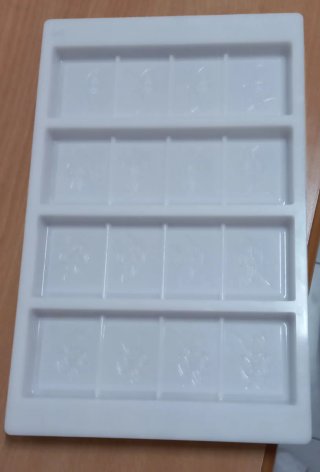 Molde policarbonato chocolatinas