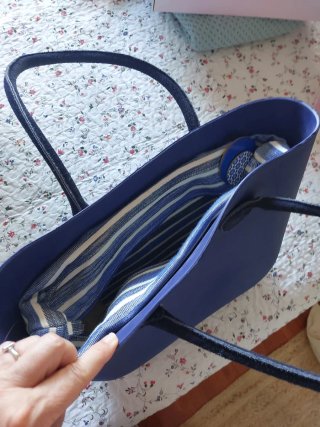 Bolso O bag grande azul
