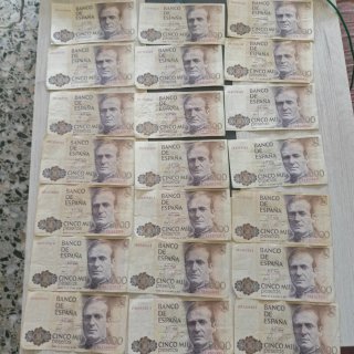 Billetes 5000 Pesetas España (21 unidades)