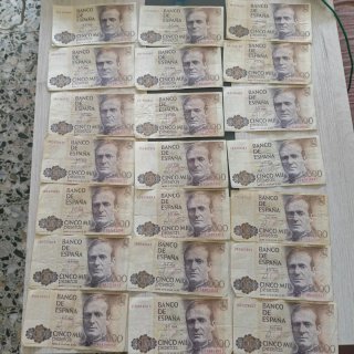Billetes 5000 Pesetas España (21 unidades)