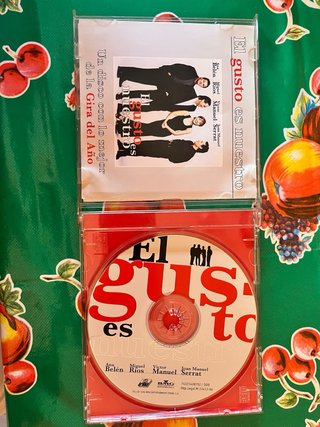 CD + librito El Gusto Es Nuestro