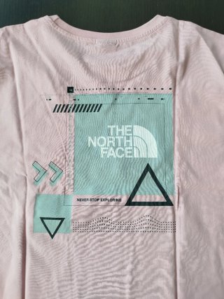 Camiseta The North Face Rosa Talla L
