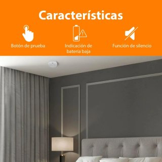 Detector humos Certificado UE sensor óptico nuevo