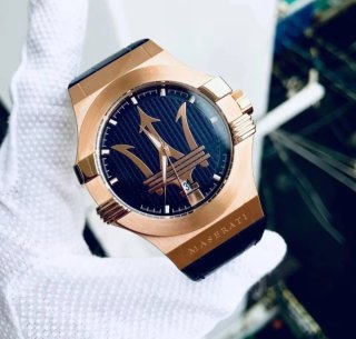 Reloj Maserati Hombre Azul y Dorado