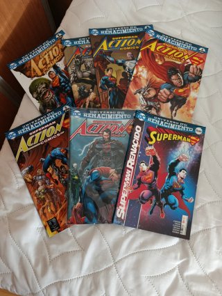 Superman action comics renacimiento.
