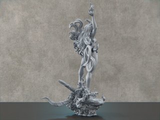 Hell Sonja de Red Sonja. Figura de Resina