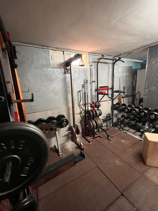 Equipo de gimnasio completo
