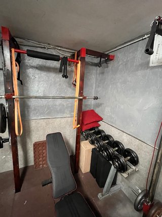 Equipo de gimnasio completo