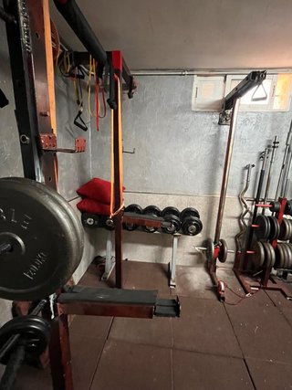 Equipo de gimnasio completo