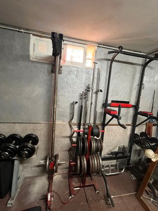 Equipo de gimnasio completo