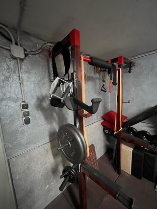 Equipo de gimnasio completo